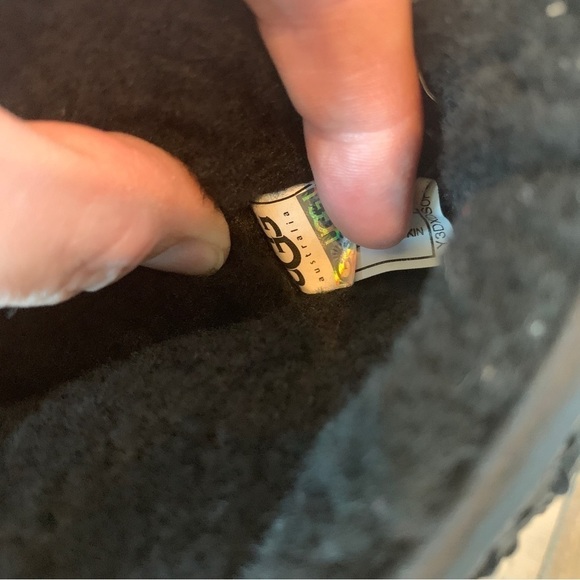 Ugg Black Sequin Boots Size 6 - Picture 8 of 9